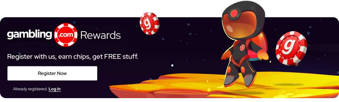 gambling.com Rewards — Register with us, earn chips, get FREE stuff.